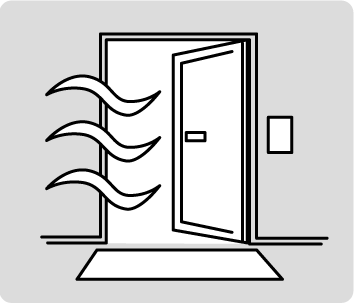 室内換気の徹底